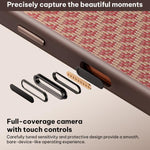Benks Y3 Kevlar Diamond Pattern Shockproof Magnetic Phone Case, For iPhone 17 Pro Max, For iPhone 17 Pro