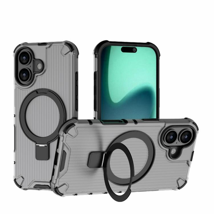 Grating Holder Shockproof Phone Case, For iPhone 18 Pro / 17 Pro, For iPhone 18 Pro Max / 17 Pro Max, For iPhone 17, For iPhone Air