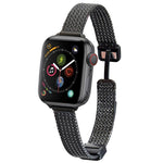 xDfind Wheat Ear Magnetic Buckle Stainless Steel Watch Band, For Apple Watch 42 / 44 / 45 / 46 / 49mm, For Apple Watch 38 / 40 / 41 / S10 42mm