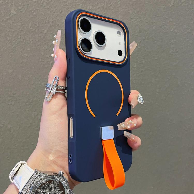 Skin-feel Magnetic TPU Phone Case with Silicone Strap, For iPhone 17 Pro Max, For iPhone 17 Pro, For iPhone 17, For iPhone Air, For iPhone 16 Pro Max, For iPhone 16 Pro, For iPhone 16 Plus, For iPhone 16, For iPhone 15 Pro Max
