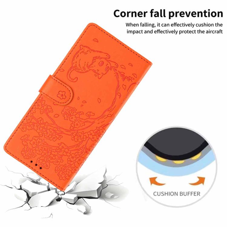 Tree Cat Embossed Flip Vegan Leather Phone Case, For iPhone 11 Pro Max, For iPhone 11, For iPhone 11 Pro