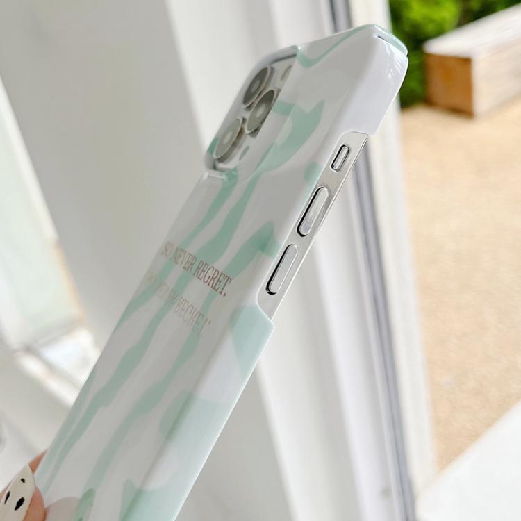 Painted Pattern PC Phone Case, For iPhone 17