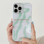 Painted Pattern PC Phone Case, For iPhone 17