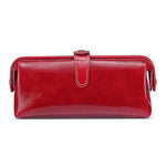 Oil Waxed Leather Toiletries and Cosmetic Tool Storage Bag