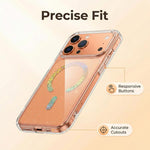 Glitter Magnetic TPU Phone Case, For iPhone 17 Pro Max, For iPhone 17 Pro