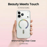 Glitter Magnetic TPU Phone Case, For iPhone 18 Pro / 17 Pro, For iPhone 18 Pro Max / 17 Pro Max