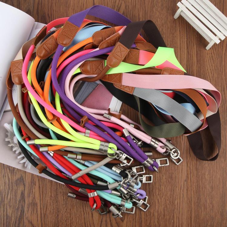 Polyester Rope Spliced Adjustable Crossbody Phone Lanyard