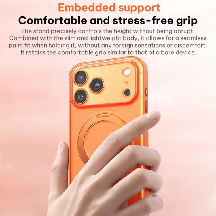 Vegan Leather Magnetic Phone Case with 360 Degrees Rotating Stand, For iPhone 17 Pro Max, For iPhone 17 Pro, For iPhone 17