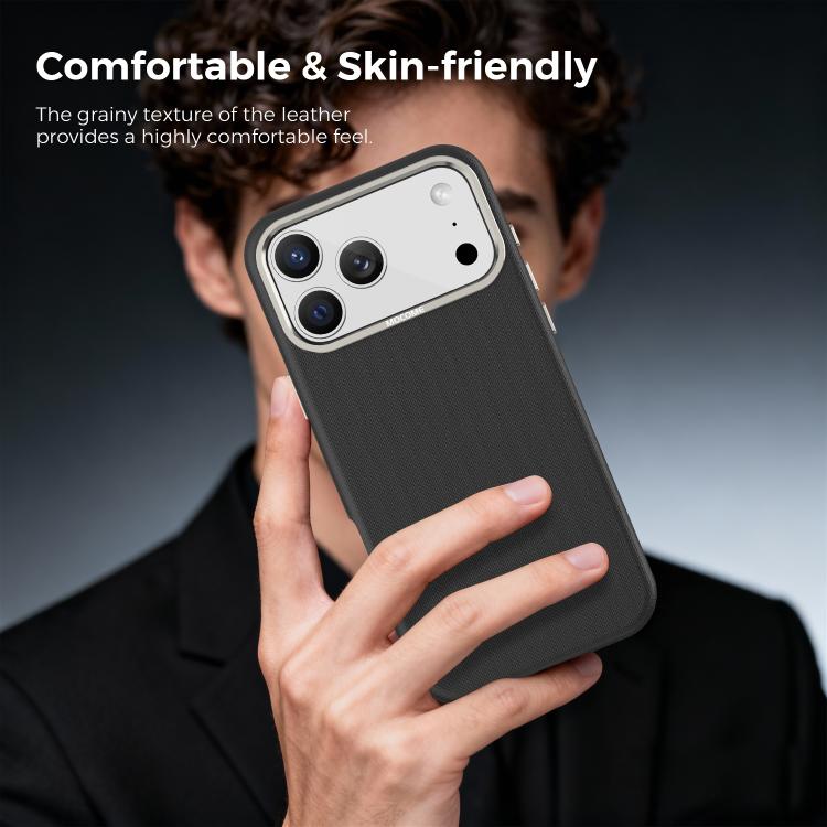 Mocome Plain Magnetic Shockproof Phone Case, For iPhone 17 Pro Max, For iPhone 17 Pro