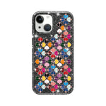 Glittering Crystal Red Heart Pattern Phone Case, For iPhone 15, For iPhone 14 Plus, For iPhone 14, For iPhone 14 Pro, For iPhone 14 Pro Max, For iPhone 13 Pro Max, For iPhone 13 Pro, For iPhone 13