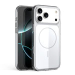 Translucent PC Magnetic Shockproof Phone Case, For iPhone 18 Pro / 17 Pro, For iPhone 18 Pro Max / 17 Pro Max