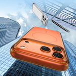 Translucent PC Magnetic Shockproof Phone Case, For iPhone 18 Pro / 17 Pro, For iPhone 18 Pro Max / 17 Pro Max