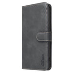 Solid Color Calfskin Texture RFID Vegan Leather Phone Case, For iPhone 13 Pro Max, For iPhone 13 Pro, For iPhone 12, For iPhone 12 Pro Max, For iPhone 11 Pro Max, For iPhone 11, For iPhone 11 Pro, For iPhone XR
