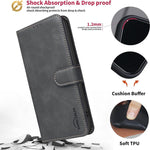 Solid Color Calfskin Texture RFID Vegan Leather Phone Case, For iPhone XS Max, For iPhone 6 Plus/7 Plus/8 Plus, For iPhone 6 / 7 / 8