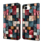 Crystal-Like Painted Vegan Leather Phone Case, For iPhone 17e / 16e, For iPhone 17 Pro Max, For iPhone 17 Pro, For iPhone 17