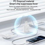 Yesido YC17U 12W 2.4A USB Dual Ports Charger Set with 1m USB to Type-C Data Cable, YC17U