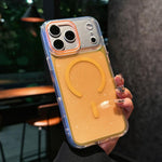 Crystal Shimmer Acrylic Magnetic Phone Case, For iPhone 17 Pro Max, For iPhone 17 Pro