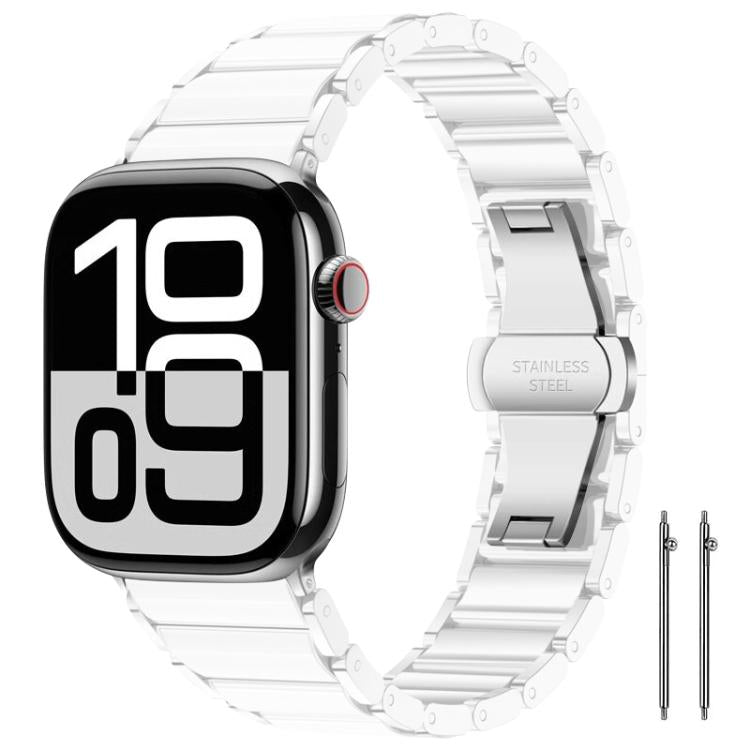 xDfind Ceramic Stainless Steel Watch Band, For Apple Watch 42 / 44 / 45 / 46 / 49mm, For Apple Watch 38 / 40 / 41 / S11 42mm