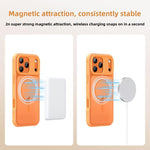 Alpha-style Skin-Feel Magnetic Phone Case, For iPhone 17 Pro Max, For iPhone 17 Pro