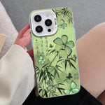 Butterfly Pattern Silver Plating PC Hybrid TPU Phone Case, For iPhone 17e / 16e, For iPhone 17 Pro Max, For iPhone 17 Pro, For iPhone 17, For iPhone Air, For iPhone 16 Pro Max