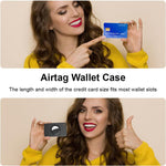 XDcase Ultra-Thin Wallet Card Design TPU Protective Case, For AirTag 2nd Gen / 1st Gen