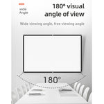 Simple Folding High Density Polyester Projector Film Curtain, Size:60 inch (16:9) Projection Area: 132x75cm, 60 inch (16:9) Projection Area: 132x75c