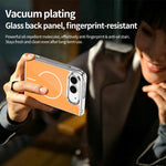 Integrated Glass Scratch Resistant Magnetic Phone Case, For iPhone Duo