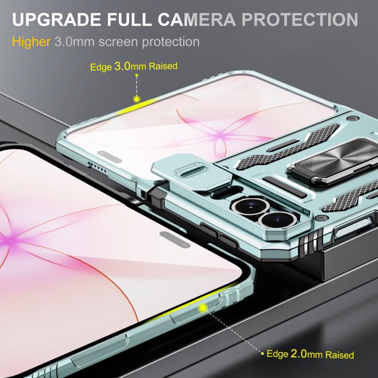 Armor PC Hybrid TPU Camera Shield Phone Case, For iPhone Duo