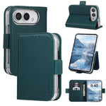 ABEEL RFID Side Buckle Leather Phone Case, For iPhone Duo