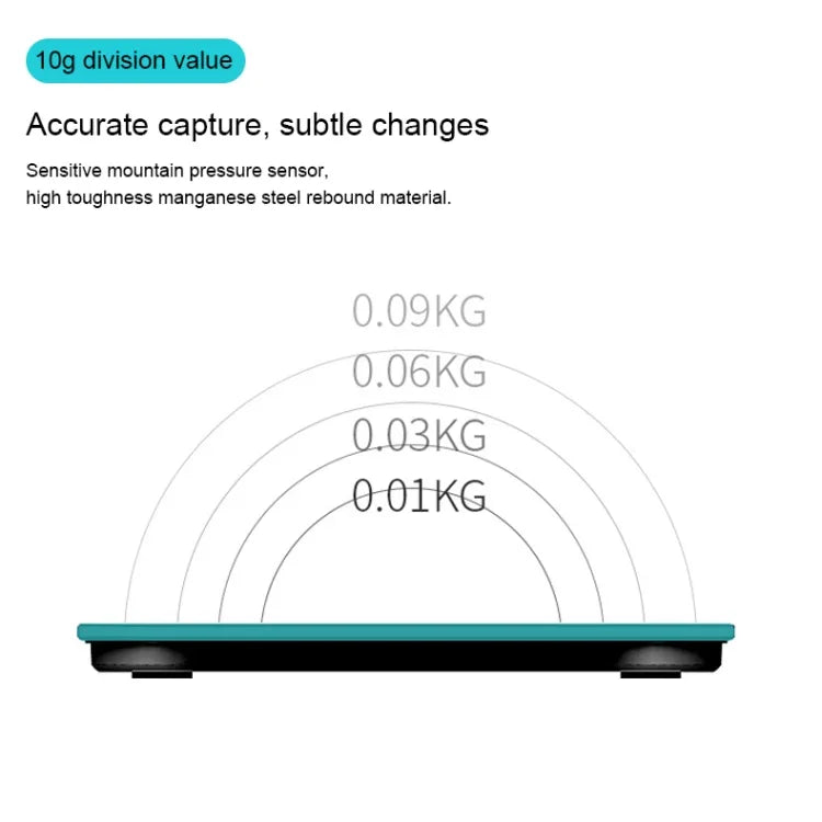 Household Smart Body Fat Electronic Weighing Scale, USB Charging Version, USB Charging Version