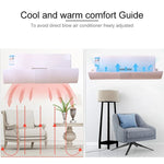 Bedroom Wall-Mounted Baby Universal Anti-Straight Blowing Air Conditioning Windshield Wind Deflector Shroud, M Hole Version, M Hole Version
