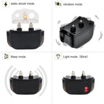 Rechargeable and Waterproof 300m Remote Pet Dog Training Collar with LCD display, 300m Remote