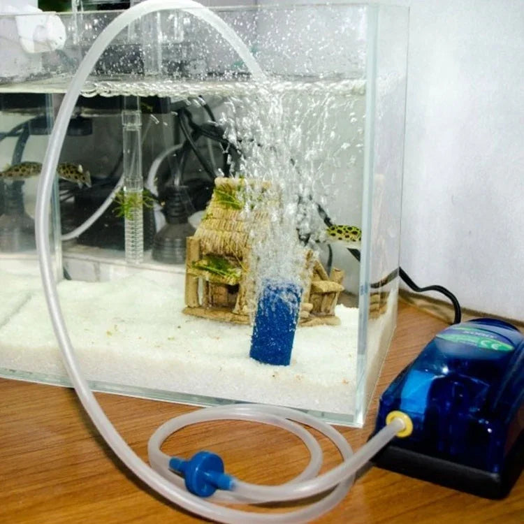 SOBO SB-248A 3W Single Outlet Adjustable Flow Aquarium Air Pump Fish Tank Oxygen Air Pump, 3W Single Outlet