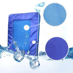Summer Dog Pad Bed House Pet Cool Down Pad Detachable Dog Mat Cushion,Large, Size:73*46*4cm, Size:73*46*4cm