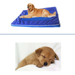 Summer Dog Pad Bed House Pet Cool Down Pad Detachable Dog Mat Cushion,Large, Size:73*46*4cm, Size:73*46*4cm
