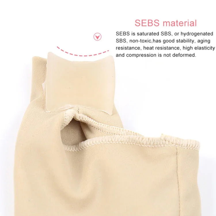 1 Pair SEBS Hallux Valgus Correction Sleeve Feet Care Special Big Toe Bone Ring Foot Thumb Orthopedic Brace Relieve for Men / Women, Size: S, Size: S