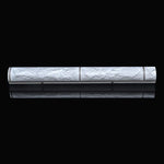 Silver Grey Brick Creative 3D Stone Brick Decoration Wallpaper Stickers Bedroom Living Room Wall Waterproof Wallpaper Roll, Size: 45 x 1000cm, 3D silver grey brick