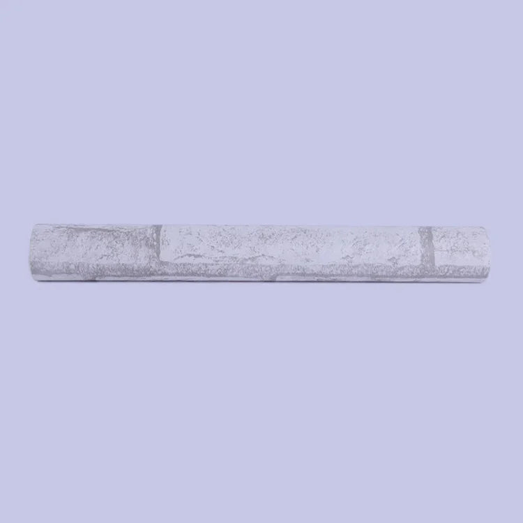 White Brick Creative 3D Stone Brick Decoration Wallpaper Stickers Bedroom Living Room Wall Waterproof Wallpaper Roll, Size: 45 x 1000cm, White brick
