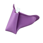 Portable Female Women Urinal Urination Toilet Silicone Urine Pee Device Funnel Camping Travel, Random Color Delivery, Toilet Emergency Tools