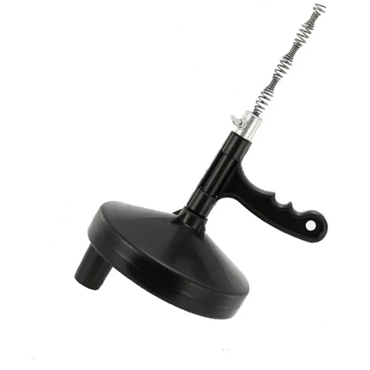 5m Metal Head kitchen Toilet Sewer Blockage Hand Tool Pipe Dredger Drains Dredge Pipes Sewer Sink Cleaning Clogs, Blockage Hand Tool Pipe
