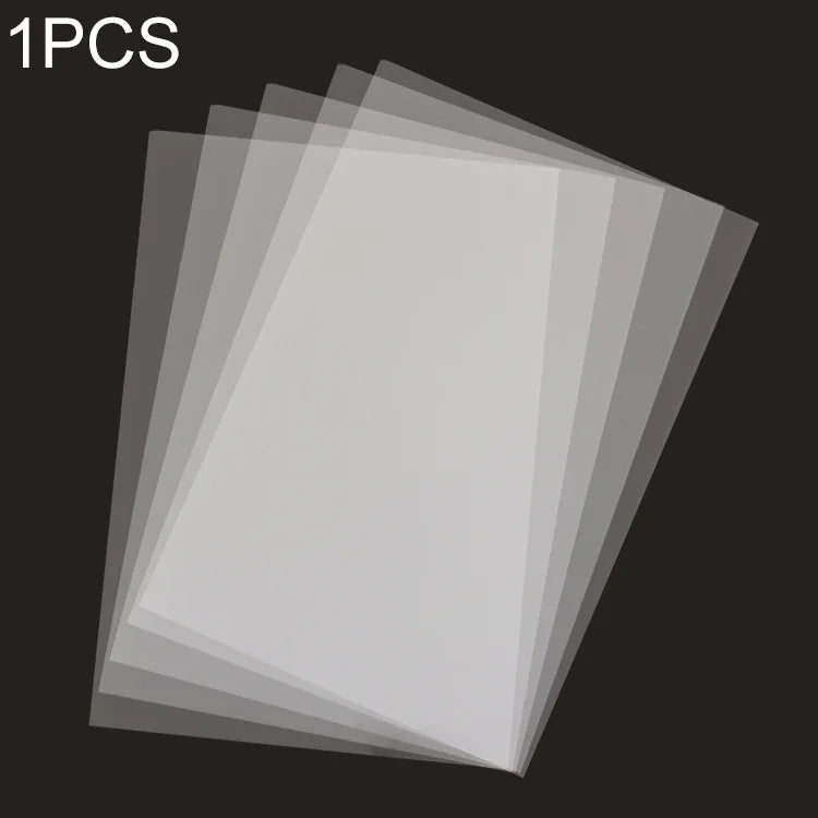 Print Heat Shrink Film DIY Epoxy Print Paper Rubber Stamp Material Print Paper, DIY Heat Shrink Film (Transparent)