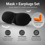 3D Portable Shading Sleep Rest Aid Cover Eye Patch Sleeping Mask Female Cute Eye Mask