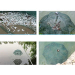 20 Holes Automatic Foldable Fishing Net Nylon Shrimp Crab Minnow Trap Fish Cast Net Fishing Tackle, 20 Holes