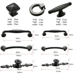 6291A-96 Simple Cabinet Door Handle Drawer Wardrobe Zinc Alloy Handle, 6291A-96