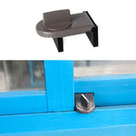 Sliding Sash Stopper Cabinet Locks & Straps Doors Security Anti-theft Lock Window Door Baby Safety Lock, 029