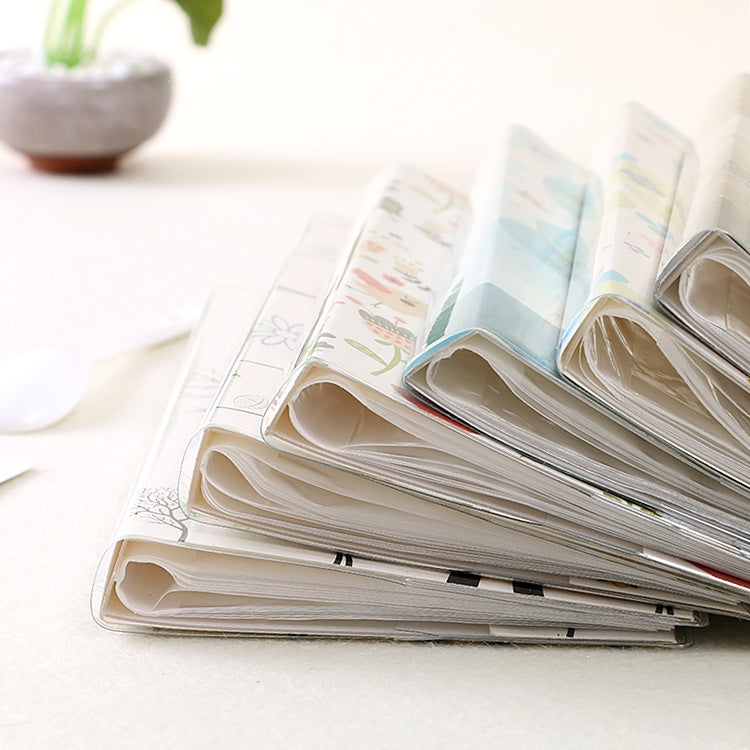 3 inch DIY Creativity Insert Type Mini Exquisite Photo Album, Little Swallow Pattern, Baymax Pattern, Four Leaf Clover Pattern, Many Trees Dry Pattern, Forest Deer Pattern, Iron Tower Pattern