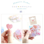 10 Packs Creative Waterproof PVC Sticker DIY Album Diary Watercolor Decorative Sticker, Random Delivery, PVC Sticker