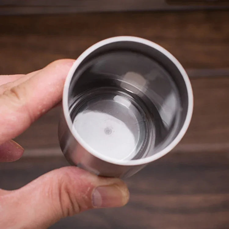 Portable Conical Burr Mill Manual Stainless Steel Hand Crank Coffee Bean Grinder, Capacity: 40g, Stainless Steel Capacity: 40g