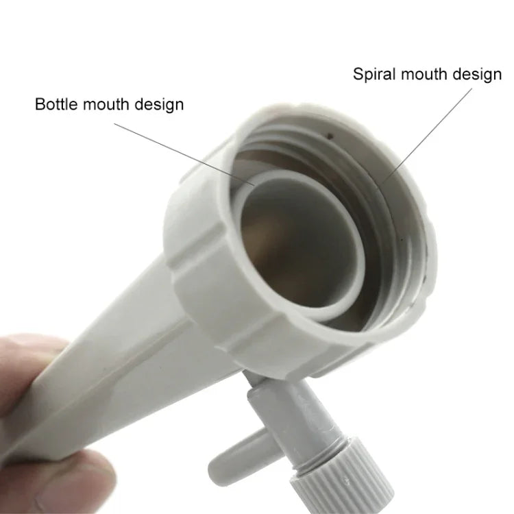 FR-258 40pcs 4/7mm Capillary Transparent Curved Drop Arrow Gardening Micro-Spray Irrigation Arrow, 12 PCS