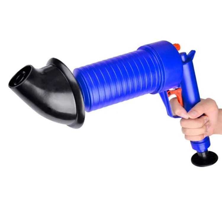 Kitchen Toilet High Pressure Drain Pipes Sinks Air Power Blaster Cleaner Plunger Clog Remover, Pressure Drain Pipes